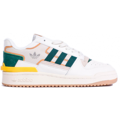 Adidas Forum Exhibit Low White Green Yellow