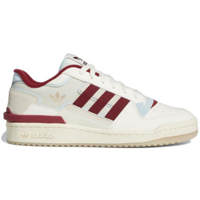 Adidas Forum Exhibit Low White Burgundy